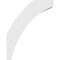 Ekena Millwork 6-in. W x 22-in. D x 28-in. H Thorton Architectural Grade PVC Knee Brace BRCP06X22X28THR - alternate 4